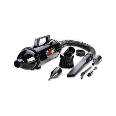 DataVac Steel Vacuum/Blower w/Accessories, 3 lbs, Black