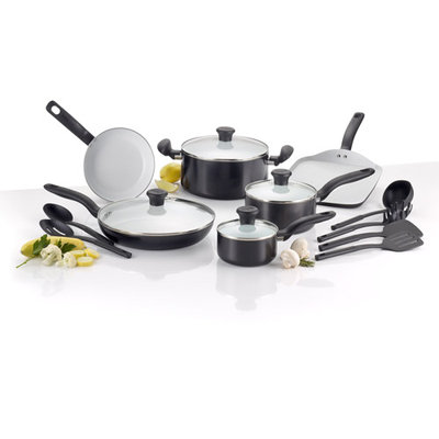 Groupe Seb T-Fal Initiatives Ceramic Nonstick 16-piece Set