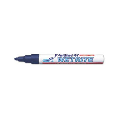 Artline Wetrite Marker, Bullet Tip, 1.5mm, Blue