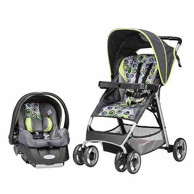 Evenflo Smartfold Starry Night Travel System in Starry Night