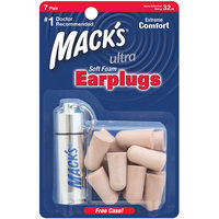 Mack's Ultra Soft Foam Earplugs, 7 Pairs