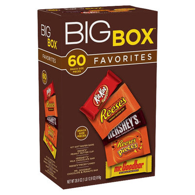 Hershey's Big Box Favorites Snack Size Candy