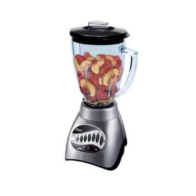 Oster 6847 Metallic Silver 5-Cup 12-Speed Blender