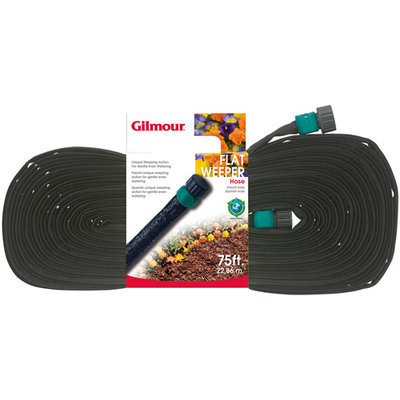 Gilmour 27075G 5/8 x 75' Flat Water Sprinkler Hose