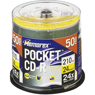 Memorex 16x CD-R Media - 210MB - 50 Pack