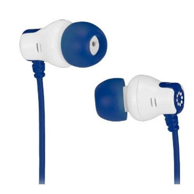 Memorex CB25 Comfort and Style Earbuds, Blue