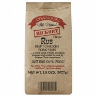 KeHe Distributors 211119 LYSANDERS MEAT RUB HICKORY - Pack of 6 - 3.8 OZ