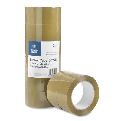 Business Source Box Sealing Tape Packing Tape, 3.54mil, 3