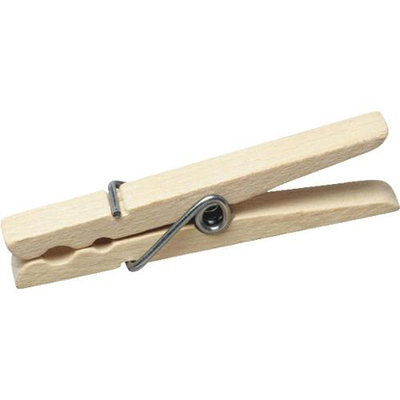 Homz Super Grip Wooden Clothespins (1220067)