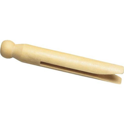 Homz Wood Clothespins (1220068) - 4 Packs