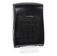 Kimberly-Clark Professional Paper Towel Dispensers Translucent Smoke Universal Folded Paper Towel Dispenser Black 09905