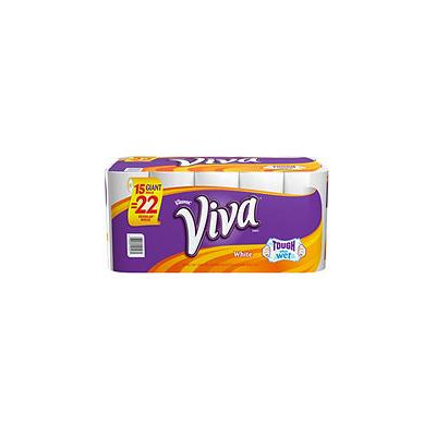 Viva Paper Towels, 15 ROLLS (66 Sheets)