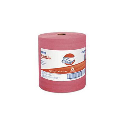 Kimberly-Clark Professional KIM41055 Red WYPALL X80 Wipers HYDROKNIT