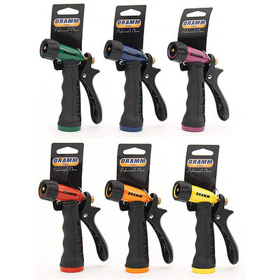 DRAMM Touch 'N Flow Pistol Nozzle, Assorted Colors
