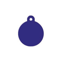 Large Purple Circle Pet Tag TAGCIRCLE5L by Kaba Ilco