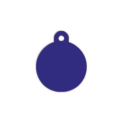 Large Purple Circle Pet Tag TAGCIRCLE5L by Kaba Ilco