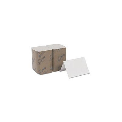 Georgia Pacific 3213000 Easynap Embossed Dispenser Napkins, 2ply, 6 1/2x9 7/8, White, 500/pk, 6 Pack/ctn