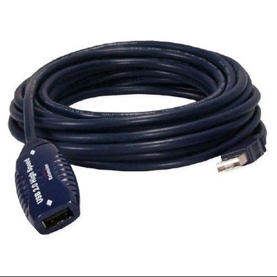 Qvs 16ft USB 2.0 480Mbps Active Extension Cable