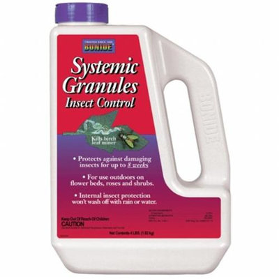 Bonide Products P Bonide 4# 2% Systemic. granules Weather Resistant Container