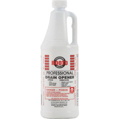 Rooto 32oz Drain Cleaner 1071 Pack of 12