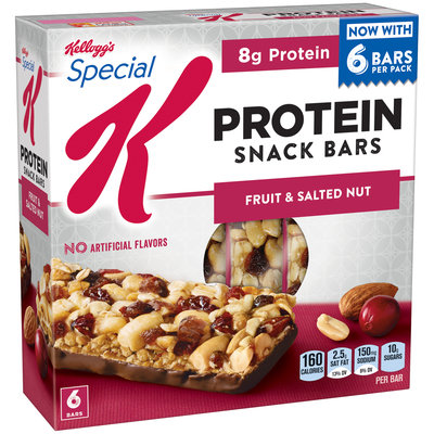 Special K® Kellogg's Fruit & Salted Nut Protein Snack Bars