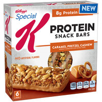 Special K® Kellogg’s Caramel Pretzel Cashew Protein Snack Bars