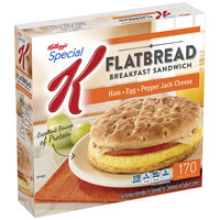 Special K® Kellogg's Kellogg Ham, Egg & Pepper Jack Cheese Flatbread Breakfast Sandwich