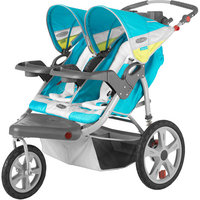 InStep Grand Safari Double Jogging Stroller - Navy