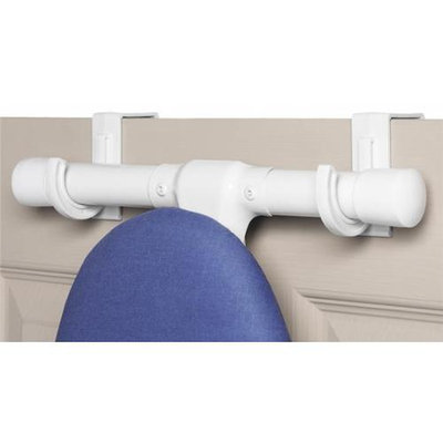 Whitmor Mfg. 6387-2701 2 Count White Over The Door Ironing Board Hooks