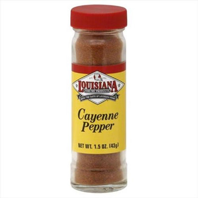 Louisiana Seasoning Cayenne Pepper 1.5 Oz Pack Of 12