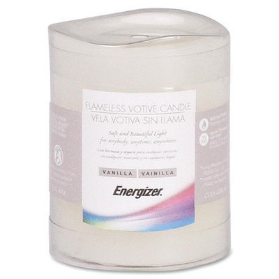 Energizer Flameless LED Wax Votive Candle - LED - CR2032 - Wax - Ivory