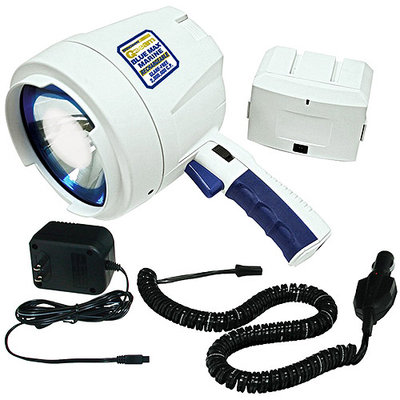 Eforcity Brinkmann 80016200 Qbeam Blue Max Marine Rechargeable Spotlight