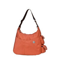 Fleurville Re-Run Hana Diaper Bag, Orange (Discontinued by Manufacturer)