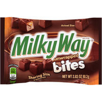 Milky Way Unwrapped Bites Candy, 2.83 oz