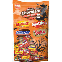 Mars Chocolate Favorites & More Candy Variety Pack, 180 count, 32.9 oz