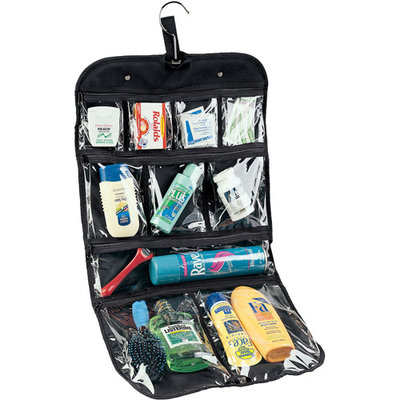 Household Essential 06910 Hanging Cosmetics-Grooming Bag Travel