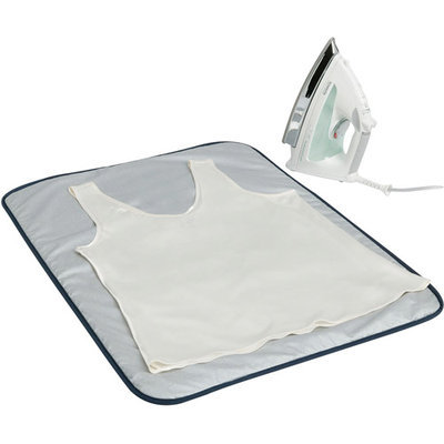 Household Essentials Ironing Blanket in Silver Silicone Coated in Silver