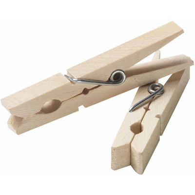 HouseHold Essentials 96 Count Wood Clothespins