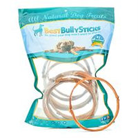 Best Bully's 7 Inch Bully Stick Ring - 10 Pack