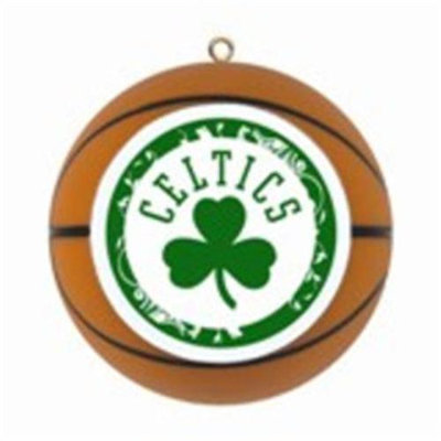 The Boelter Companies 106-BOSCEL Replica Basketball Ornament - Boston Celtics