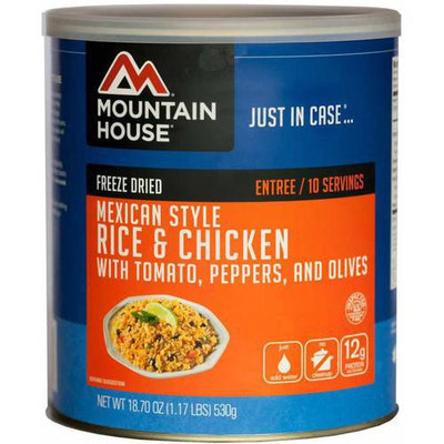 Mountain House Mex Chicken & Rice Can