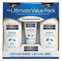 Gold Bond Ultimate Lotion Value Pack (16.8 oz, 2 pk. + 3 oz. 1 pk.)