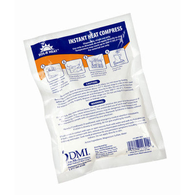 Mabis 612-0032-9724 Instant Heat Compress - Case of 24 Boxes