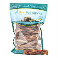 Best Bully Sticks 6 Inch Braided Bully Sticks - 25 Pack