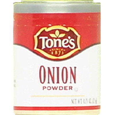 Tone's Onion Powder Granulated, Pack of 6