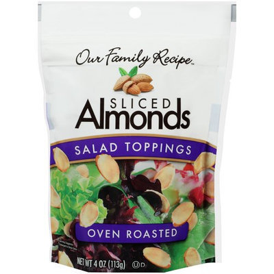 Our Family Recipe Sliced Almonds Salad Toppings, 4 oz