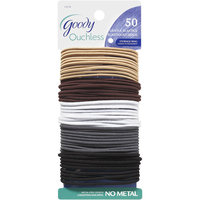 Goody Products Inc. Ouchless Thin Braided Elastics, Neutral, 51 pcs