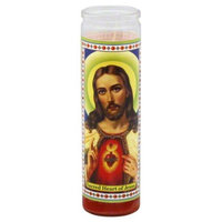 Reed Candle Candle 7 Day Sacred Heart Jesus 1 Ea Case of 12
