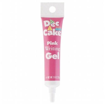 KeHe Distributors 92101 DEC A CAKE WRITE-A-CAKE PINK - Case of 12 - 0.75 OZ