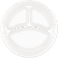 Amrep Concorde Foam Plate, Compartmented, 9